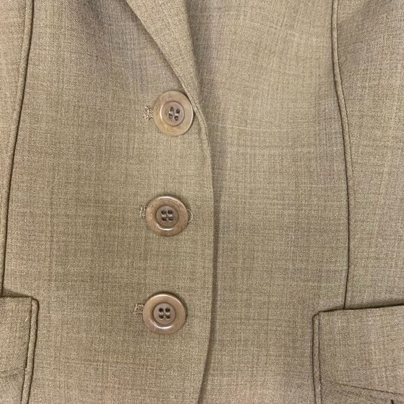 Laundry by Shelli Segal Tan Blazer Size 0 - Picture 4 of 8
